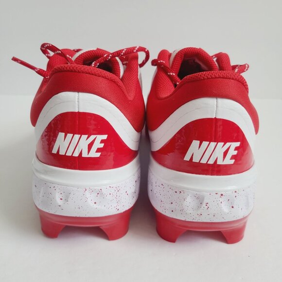 NEW Nike Alpha Huarache Elite 4 Low MCS Baseball Cleats FD6255-105 Size 13 White main image 5